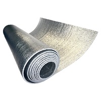Matériaux d'isolation thermique en feuille d'aluminium, rouleau isolant en mousse EPE thermique réfléchissant pour couvercle de réservoir d'eau