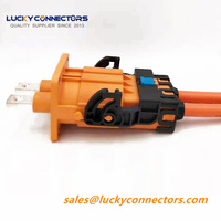 Connecteur Amphenol Hvil YRL-808-002 8 2 Broches Interlock 250A 70mm² Câble d'alimentation haute tension automobile Matériau PA66