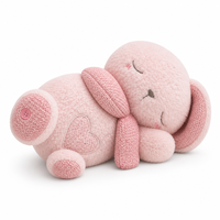 Jouet en peluche interactif pour enfants, sons de respiration, sons de battements de cœur, musique du liquide amniotique, compagnon de sommeil, lapin, koala, cadeaux pour bébés et tout-petits, 35 cm