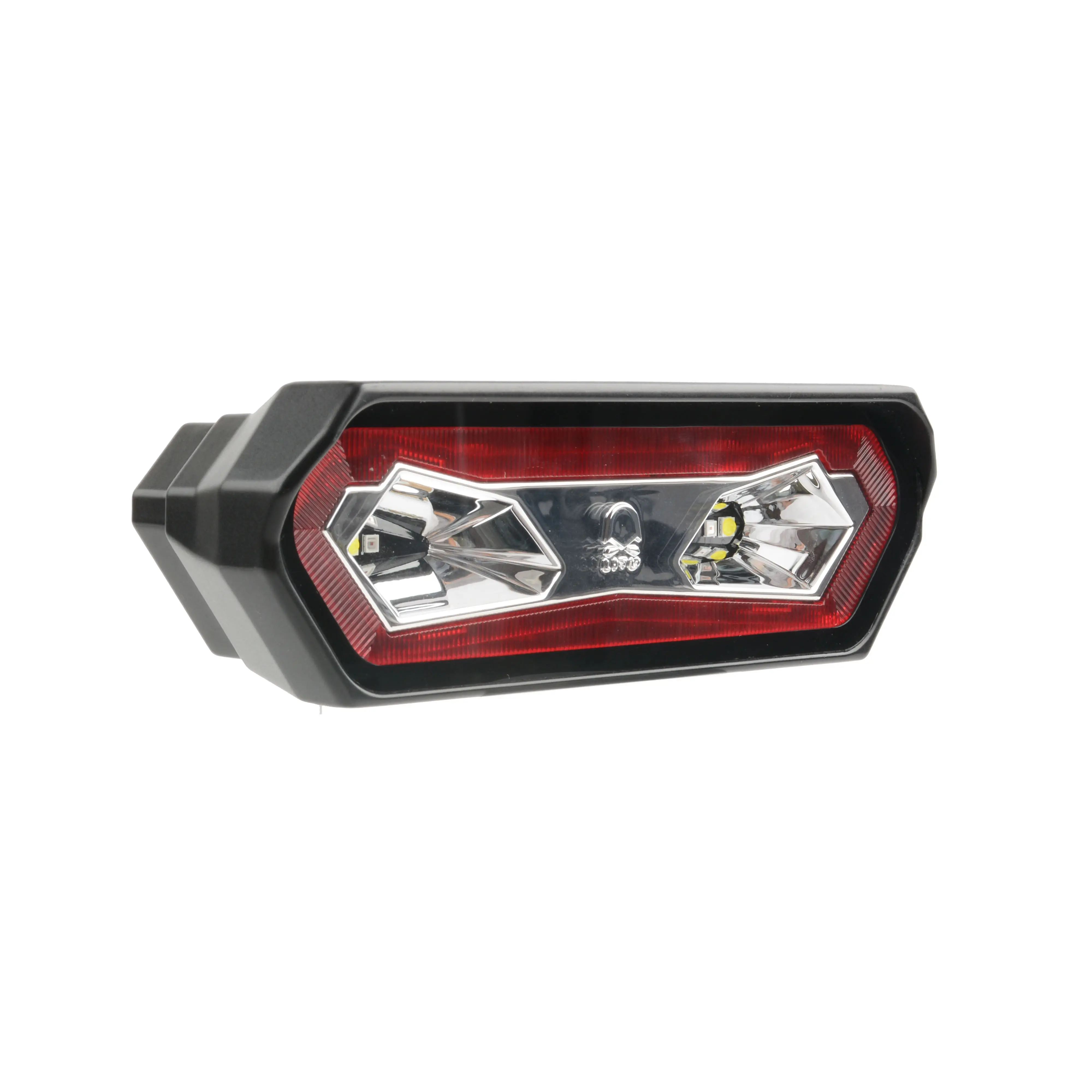 6 pulgadas blanco rojo/amarillo luces de freno de marcha atrás 4X4 vehículo todoterreno flash 50W led luces traseras camioneta SUV UTV ATV