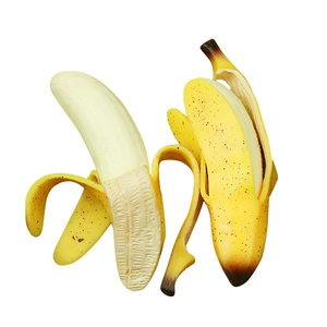Juguete Antiestrés de TPR Súper Suave de Levantamiento Lento, Juguete Sensorial de Simulación de Plátano Pelable para Aliviar la Ansiedad en Adultos y Niños - Product Image 6