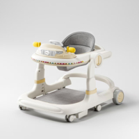 Marche-bébé pliable multifonctionnel en plastique de haute qualité - Capacité de charge de 10 kg, 0-3 ans, personnalisation, vente en gros d'usine