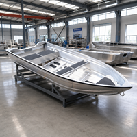 Choix Populaire : Bateau en Aluminium à Coque en V Durable, 12ft, 14ft, 16ft, Épaisseur 2mm, 3mm, 4-6 Personnes, pour Croisière sur Lac et Pêche en Mer