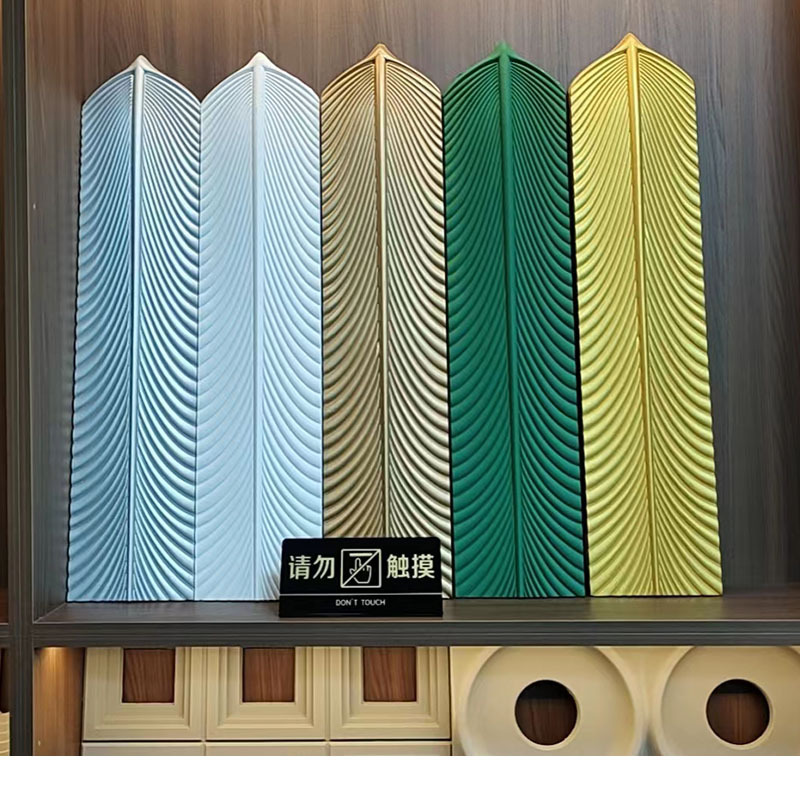 Artificial Pu Feathers Stone Wall Panels