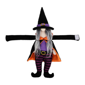 Venta al por Mayor <span class=keywords><strong>de</strong></span> Lazos para Cortinas <span class=keywords><strong>de</strong></span> Halloween y Navidad, Adornos <span class=keywords><strong>de</strong></span> Peluche 3D <span class=keywords><strong>de</strong></span> Santa Claus, Muñeco <span class=keywords><strong>de</strong></span> Nieve, <span class=keywords><strong>Bruja</strong></span> y Gnomo, Hebillas para Cortinas, Decoración Festiva para Ventanas - Product Image 5