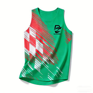 Chaleco Deportivo Personalizado Ligero, Transpirable y de Secado Rápido, con Estampado de Poliéster, para Entrenamiento, Maratón, Unisex, Sin Mangas - Product Image 6