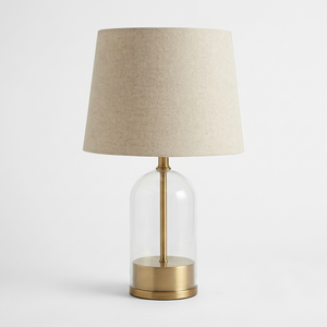 Modern Farmhouse Signature Design DIA 30 cm X 50 cm H Seed <b>Glass</b> Table Lamp Elegant <b>Desk</b> Lamp - Product Image 5