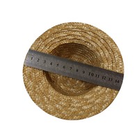 V Mini chapeau de paille de décoration mignonne bon marché
