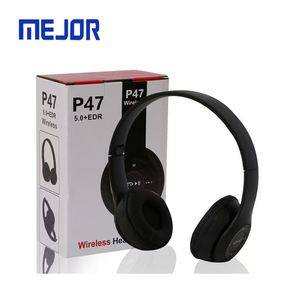 ヘッドマウントイヤホンプラス大きな音楽ゲームスピーカー2ヘッドフォンP47ファクトリーワイヤレスヘッドセット - Product Image 6