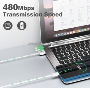 1M 2M 3M 3 Pack 5 Pack 2.4A USB Fast Charging <b>Cable</b> Android Charging Data <b>Cable</b> for iPhone 5 6 7 8 USB Cord - Product Image 2