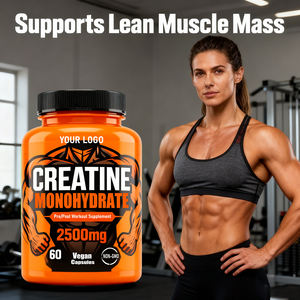 Obral besar kapsul suplemen nutrisi kreatin monohidrasi 2500mg Creatine untuk pertumbuhan otot & Pemulihan olahraga energi - Product Image 4