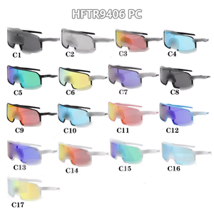 Lunettes de soleil de sport de haute qualité pour hommes et femmes, lunettes de <span class=keywords><strong>course</strong></span> en plein air, UV400, vente en gros, lunettes de sport unisexes pour le cyclisme avec logo - Product Image 1