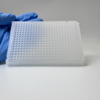 Placa QPCR de 384 Pocillos y 25ul de la Serie PCR001-384 de Bioland, PP Virgen, Libre de RNase y DNase, No Pirogénica, Consumibles de Laboratorio