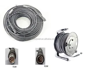 3K 93c Fuw Kabel Camera 250M Hdtv Kabel Video PUW-FUW 9.2Mm Achteruitrijcamera 4 Pins Kabel