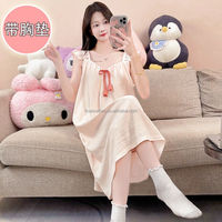 Robe de nuit élégante de style princesse, taille M-5XL, nouvelle conception, robe de nuit décontractée en coton pour femme, été