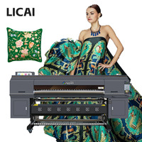 Imprimante jet d'encre à sublimation par transfert thermique FD5198 1,9 m avec 8 têtes Epson I3200, enrouleur à rouleaux pour la production de vêtements et de textiles domestiques