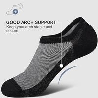 Chaussettes de sport unisexes multicolores avec talon antidérapant en silicone, respirantes, en maille, pour la course, avec logo personnalisé, fabrication OEM en petites séries