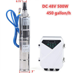 Sistema de Bomba de Agua Solar Sumergible de 48V 500W para Riego Agrícola - Product Image 4