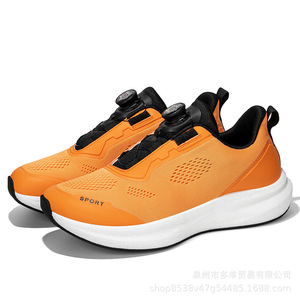 Chaussures de marche légères pour hommes toutes saisons avec empeigne en mesh, semelle intermédiaire en caoutchouc amortissante, antidérapantes, doublure en coton et semelle extérieure en caoutchouc - Product Image 5