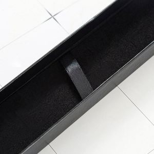 Custom Portable Paper Gift Pen <b>Box</b> with Silk Screen Printed Logo for Personalized Packaging Ballpoint Pens - Product Image 4