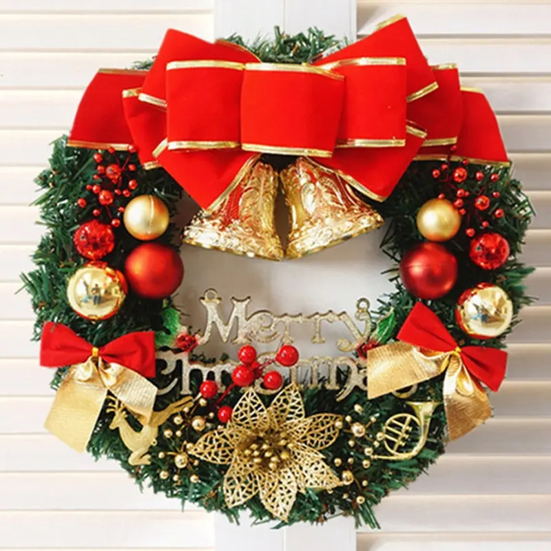 Indoor & Outdoor Decoratieve Ornamenten Kerst Garland & Krans Voor Kerst Decoratie