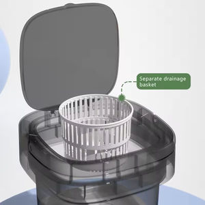 Mini Lavadora Eléctrica Plegable de 12L con Tres Velocidades Ajustables para Ropa Interior y Calcetines, para Uso en el Hogar o Hotel, Estado: Nuevo - Product Image 6