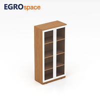 EGROspace - Muebles de Oficina de Diseño Popular, Archivador de Madera con Cerradura para Documentos, Gabinete de Almacenamiento para Oficina