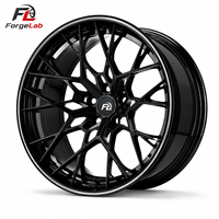 Jantes forgées sur mesure ForgeLab Factory, style 2 pièces, en aluminium T6061-T6, 18-24 pouces, concaves profondes, pour Porsche Mercedes