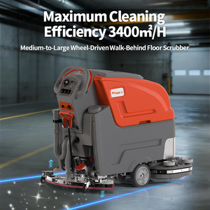 Relion Craftsman Elektrische Nieuwe Loop-achter-schrobmachine R-X680Z Zelfrijdend Dubbele Schijfborstels RVS Frame Intelligent - Product Image 6