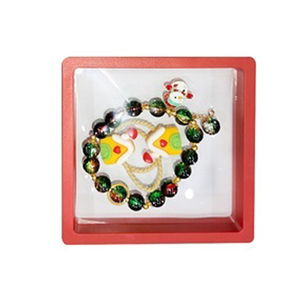New Arrival Christmas Themed DIY <b>Beaded</b> Hair Tie <b>Kit</b> with 4 Assorted Styles for Girls Holiday Pretend Play and Gift Giving - Product Image 5
