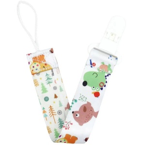 Baby <strong>Chain</strong> Ribbon <strong>Dummy</strong> Holder Soother Pacifier Clips <strong>Chain</strong> - Product Image 2