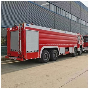 Camión de Bomberos con Tanque de Agua SINOTRUK HOWO 8x4, Vehículo de Rescate de Incendios de Servicio Pesado, Fabricado en China, en Venta - Product Image 4