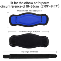 Attelle de coude personnalisable avec logo pour hommes et femmes, double boucle réglable, support pour le coude de tennisiste et de golfeur, pour soulager la douleur de la tendinite