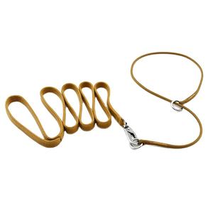 Ensemble collier et laisse pour chien en <span class=keywords><strong>nylon</strong></span> recyclé solide, personnalisé, luxueux, fait à la main, tressé, avec écharpe - Product Image 1