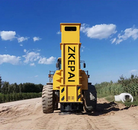 ZKEPAI Chargeur de compactage dynamique à impact rapide (RIC) pour l'amélioration et le renforcement du sol, et l'amélioration de la résistance du sol