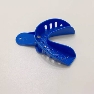 Vassoio Orale in Plastica Blu Facile da Pulire per Impronte Dentali, Misura Adulti/Bambini - Product Image 3