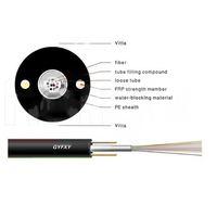 Cable de Fibra Óptica para Exteriores GYFXTY (1-96 Núcleos) - Marca OUFU, Tipos de Fibra G652D/G657A1/G657A2/OM1-OM4