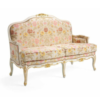 Fauteuils de luxe personnalisés Meubles en bois sculptés à la main pour le salon Style classique pour la maison ou l'hôtel
