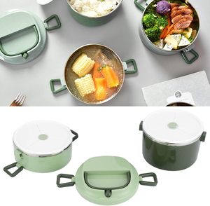 Boîte à lunch chauffante électrique portable personnalisée en acier inoxydable Boîtes à chaleur Conteneur alimentaire Thermos Boîte à lunch chaude Bento - Product Image 4