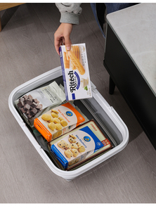 Giỏ Đựng Đồ Gấp Bằng Nhựa Dễ Dàng Cất Giữ Và Sử Dụng/Giỏ Đựng Đồ Mua Sắm Gấp Gọn Có Tay Cầm - Product Image 2