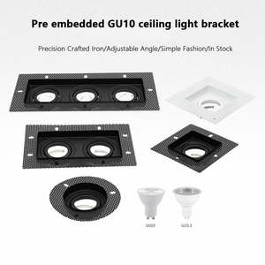 <span class=keywords><strong>Spot</strong></span> encastré anti-éblouissement réglable Mr16 Mr11 <span class=keywords><strong>GU10</strong></span> 75mm, boîtier de downlight encastré <span class=keywords><strong>sans</strong></span> cadre - Product Image 4
