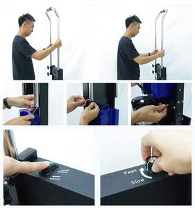 รถปีนบันไดรถเข็นสำหรับปีนเขา250กก. เครื่องจักรไฟฟ้า - Product Image 6