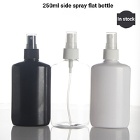 Emballage cosmétique en plastique PET, flacon de toner 100ml 150ml 200ml 300ml, flacon pompe spray or blanc argent, nettoyant visage