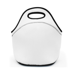 Fiambrera reutilizable de acampada, bolsa de almuerzo en blanco con aislamiento por sublimación, de neopreno, para Picnic - Product Image 6