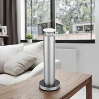 Diffuseur d'huiles essentielles aromatiques de haute qualité en aluminium sans eau avec bouton tactile
