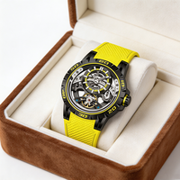 OEM Business Sport Japan Skelett Automatische Mechanische Uhr Herren Automatik Luxus Tourbillon Uhr