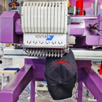 Machine à broder informatisée à tête unique Yonthin pour casquettes et t-shirts, prix de vente