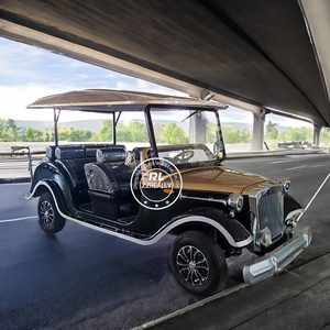 Carro <span class=keywords><strong>de</strong></span> golf eléctrico <span class=keywords><strong>de</strong></span> 8 plazas vintage 2024, alquiler <span class=keywords><strong>de</strong></span> coche clásico a la venta, coche turístico clásico eléctrico - Product Image 1