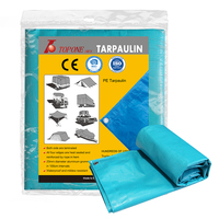 Tissu en maille enduit HDPE LDPE de fabrication chinoise, tissé, imperméable, anti-UV, coupe-vent, résistant aux déchirures, taille personnalisable