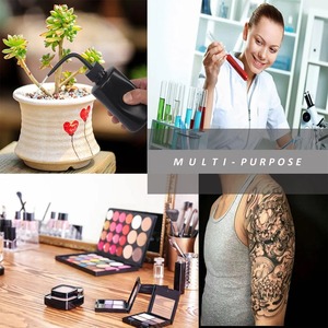 Plastic Tattoo Washing Bottle 250ml 500ml Curved Mouth Squeeze Cleaning Bottle for Tattoo Studio - Product Image 2